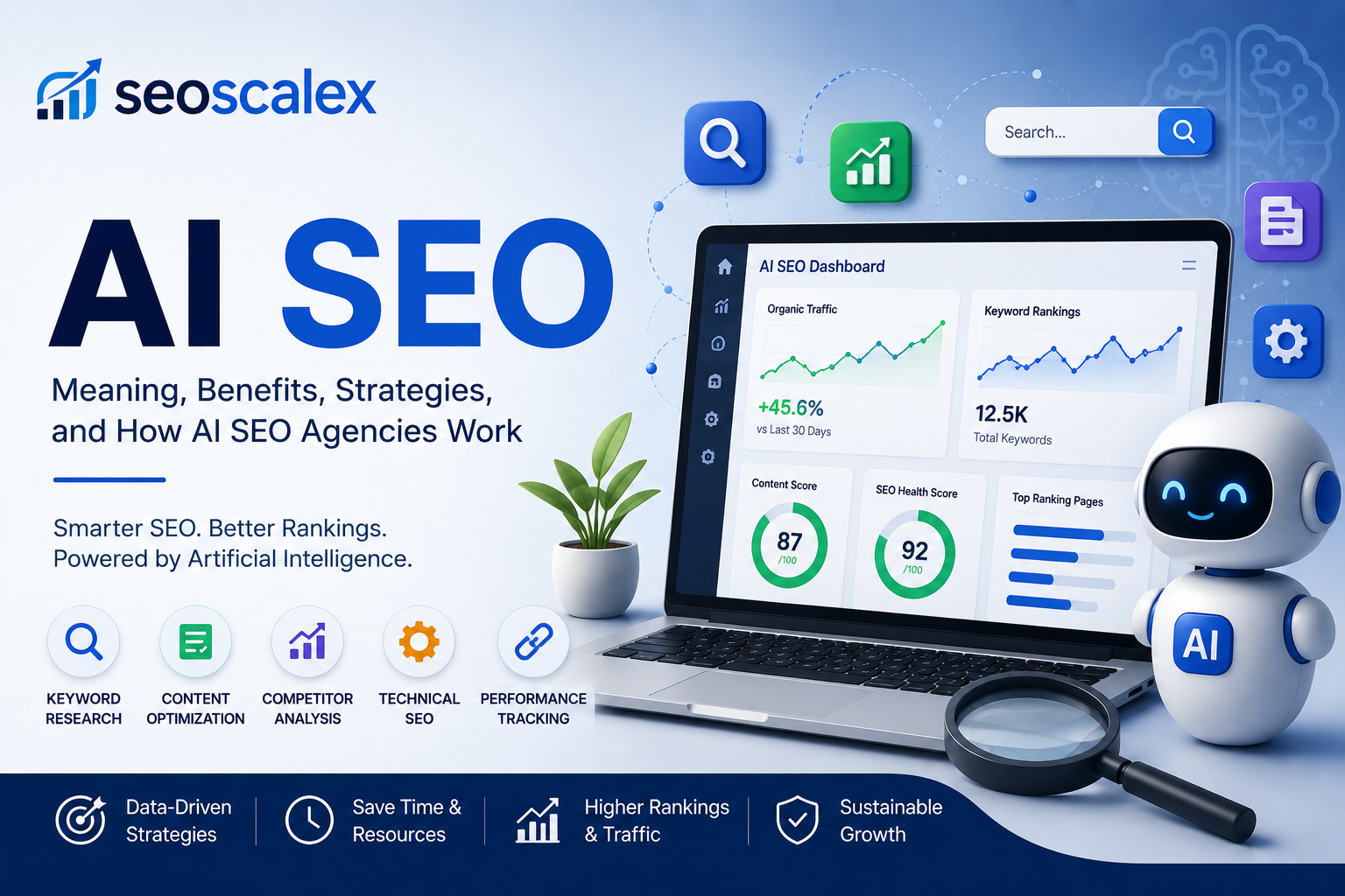 AI SEO: Meaning, Benefits, Strategies, and How AI SEO Agencies Work
